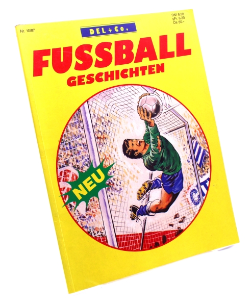 Fussball Geschichten Comic Album Nr. 10 (1987) von Del + Co.